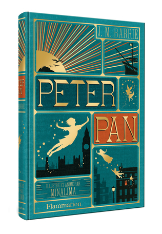 Peter Pan de James Matthew Barrie, Minalima - Editions Flammarion Jeunesse