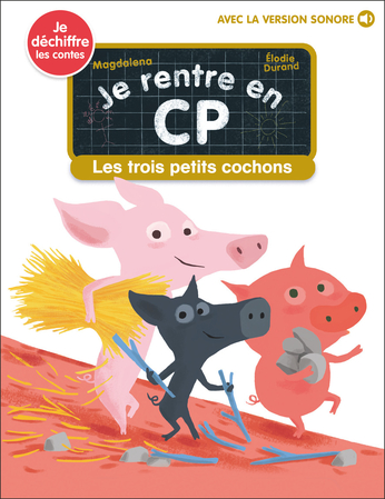 Les trois petits cochons de Élodie Durand, Magdalena - Editions Flammarion  Jeunesse