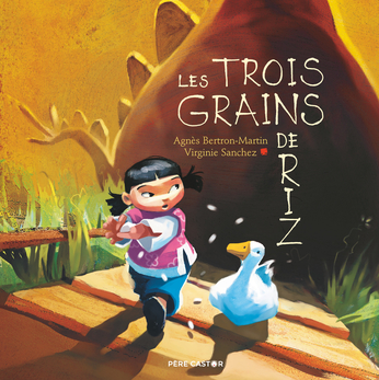 Les trois grains de riz : un livre pour enfants sur le partage, la