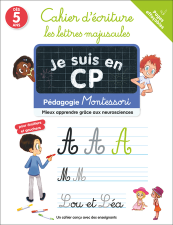 Cahier d'écriture : les lettres majuscules Pages effaçables 1