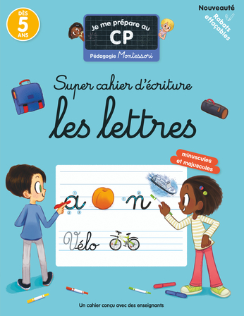 Super cahier d'écriture : Les lettres