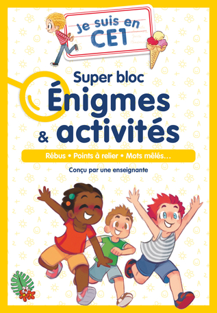 Je suis en CE1 - Super bloc Énigmes & activités