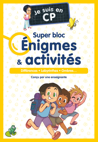 Je suis en CP - Super bloc Énigmes & activités