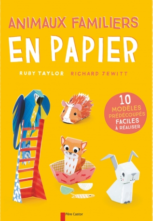 Animaux familiers en papier