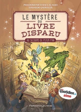 Le mystère du livre disparu Tome 1 - Au secours de Peter Pan 2